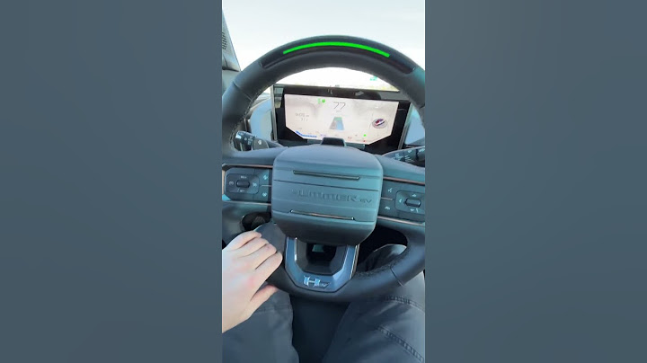 Hummer EV Pickup autonomous driving demo (called Super Cruise)