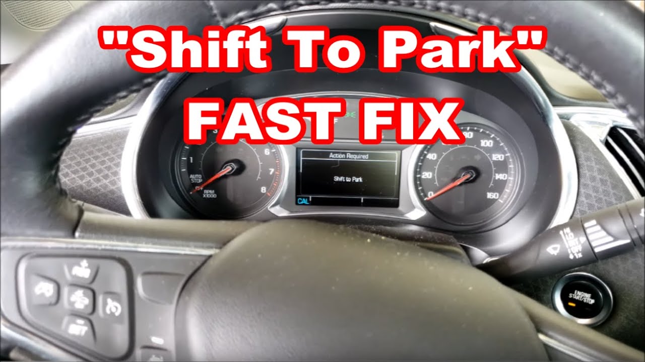 2017 chevy volt shift to park message deals