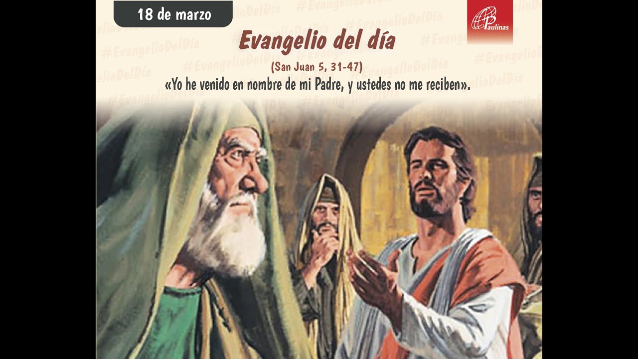 Evangelio del día 18 de marzo del 2021 - YouTube