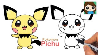 How to Draw Pichu | Pokemon