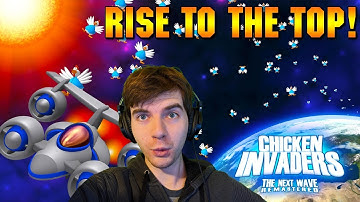 Chicken Invaders 2: The Next Wave Remastered Rise to the Top! Full Walkthrough Livestream