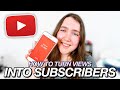 8,000 Subscribers In ONE MONTH!? | Turn Views Into Subscribers + Gain Subscribers On YouTube