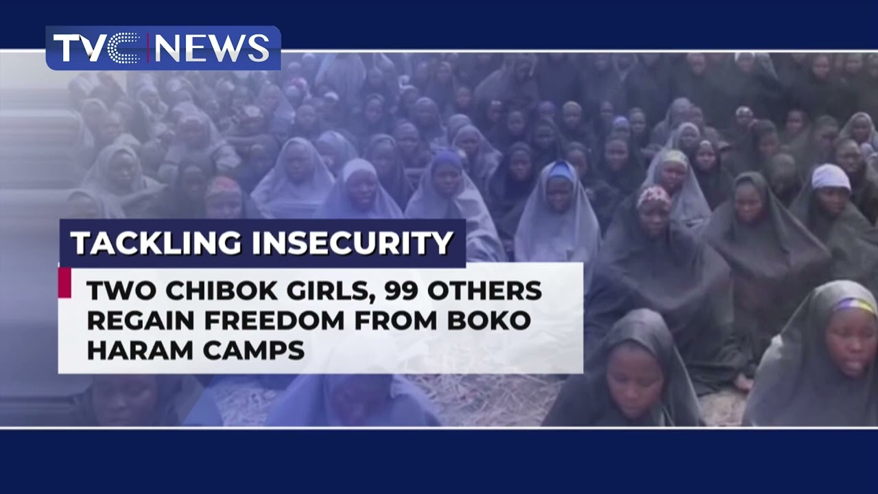 Two Chibok Girl, 99 Others Regain Freedom From Boko Haram Camps