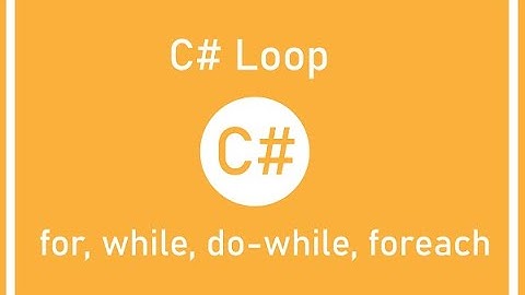 C# Giriş - XV - For Döngüleri