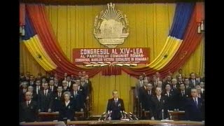 Nicolae Ceausescu - Fragment din Congresul al 14-lea al P.C.R. (20 Noiembrie 1989)