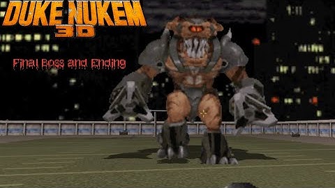 Duke Nukem 3D: Final Boss and Ending