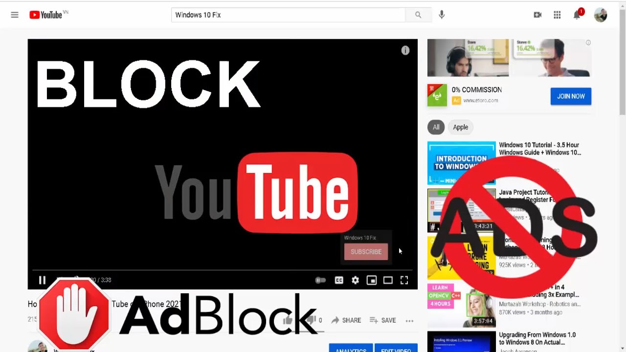 How to Block YouTube Ads on PC/Laptop AdBlock For PC Windows 10/8/7