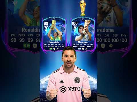 FIFA 24 World Cup Messi vs FIFA 24 World Cup Pele - FIFA Card Challenge