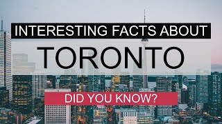 Interesting Facts About Toronto - Did You Know? by Canadian Data Insights 81 views 7 months ago 3 minutes, 9 seconds