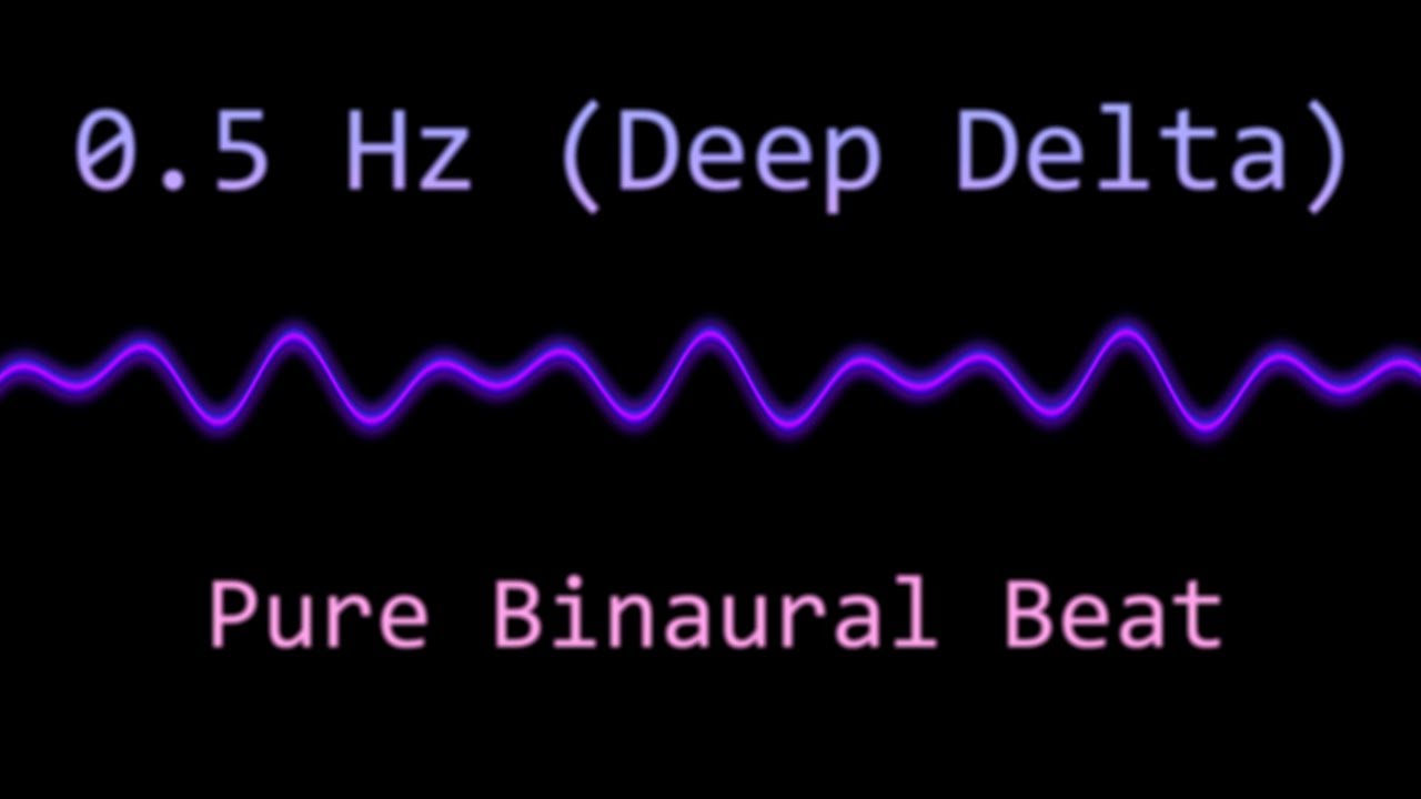 0.5 Hz Pure Binaural Beat (Deep Delta Wave Frequency) 0.5 Hz Pure Binaural Beat (Deep Delta Wave Frequency)