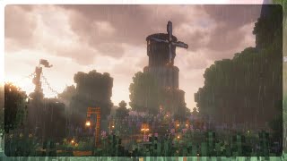 🌧️ Calm Amidst the Storm | Minecraft Ambience & Music