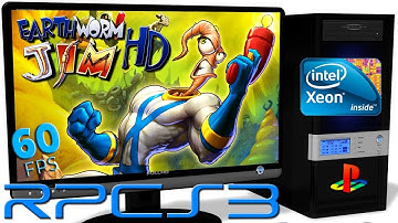 RPCS3 0.0.5 [PS3] - Earthworm Jim HD [60FPS-Gameplay] Async Shaders. Vulkan api #2