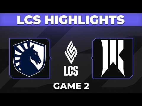 TL vs SR Highlights Game 2 | LCS 2026 Spring | Team Liquid vs Shopify Rebellion by Onivia