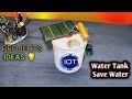 Water Tank Full Alert System 🔔 | Automatic Overflow Stopper | पानी बर्बादी रोकें