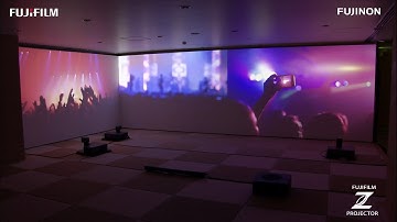 FUJIFILM Projector Z5000 - Ultra-Wide Screen Projection