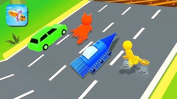 FUNNY GAMES   SHAPE SHIFTING RUN All Levels Gameplay Walkthrough Android, ios max 3005