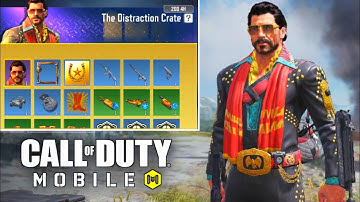 New Distraction Crate Opening! Nomad The Distraction! Call Of Duty Mobile Season 6!