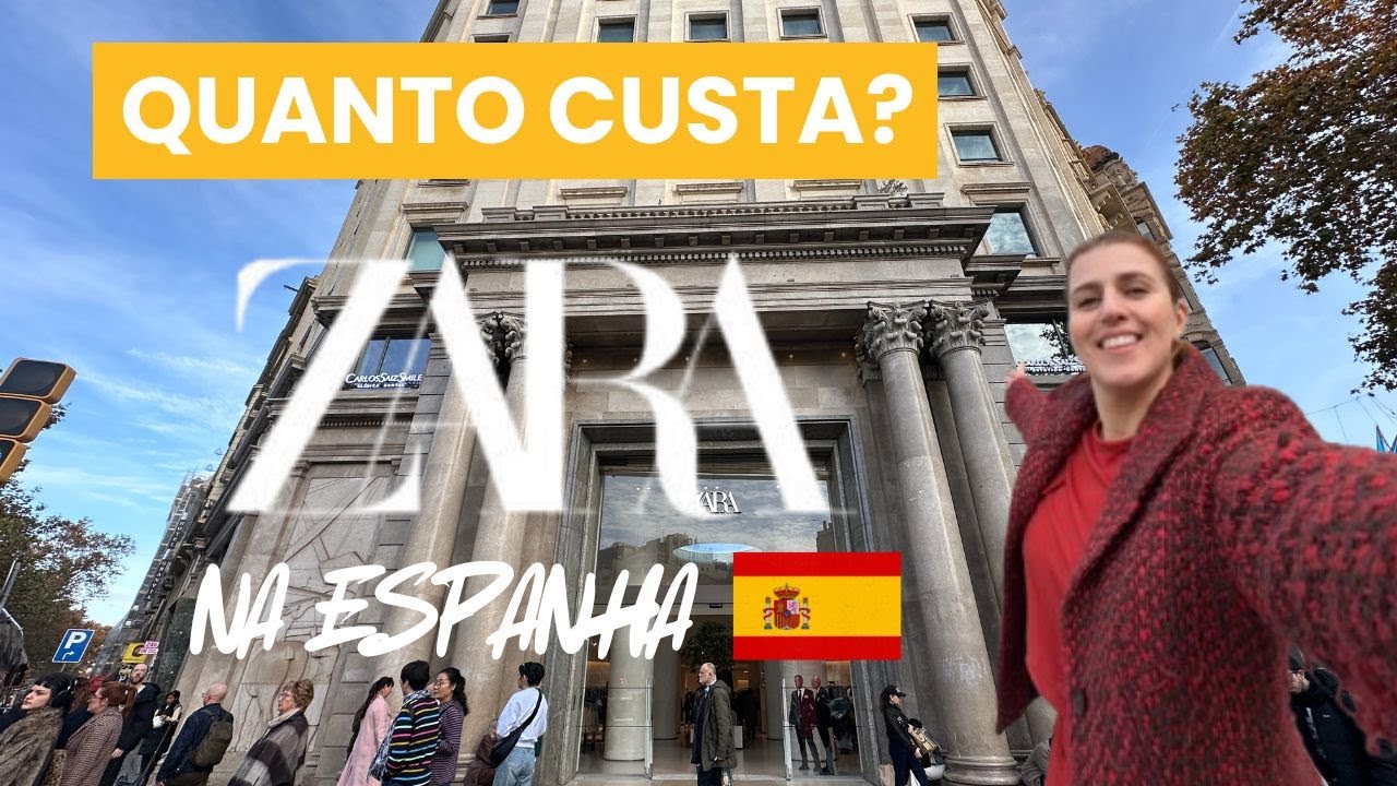 QUANTO CUSTA A ZARA NA ESPANHA? | INVERNO 2025