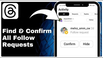 How to Find and Confirm All Follow Requests on Threads App