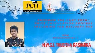 Task29 : Program the cart total price calculation process including the delivery fee