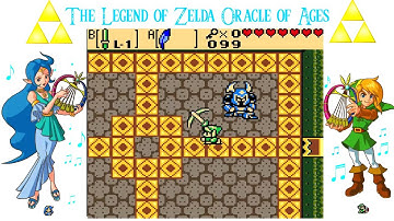 The Legend of Zelda Oracle of Ages #10 Skull Dungeon