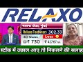 Relaxo footwears share latest news | Relaxo footwears share result | relaxo footwears share dividend