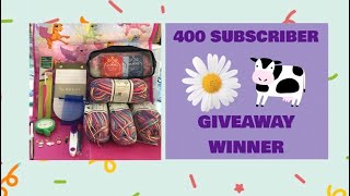 No 62    400 Giveaway Winner