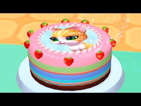 Real Cake Maker 3D - Bake, Design & Decorate - Party With Yummy Cakes - Fun Games For Girls