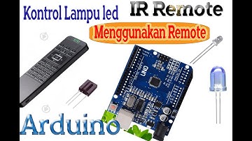 IR Receiver Cara Mudah Kontrol lampu menggunakan Remote AC TV dan Lain-lain