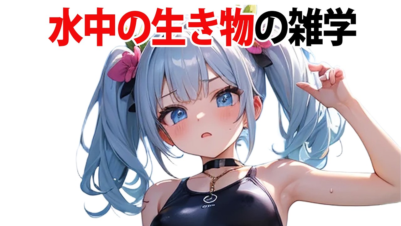 【聞き流し総集編】ほとんどの人が知らない水中の生き物の雑学【睡眠用・作業用】 #トリビア #豆知識