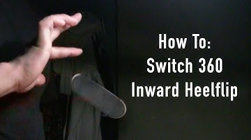 How to: Switch 360 Inward Heelflip on a Fingerboard