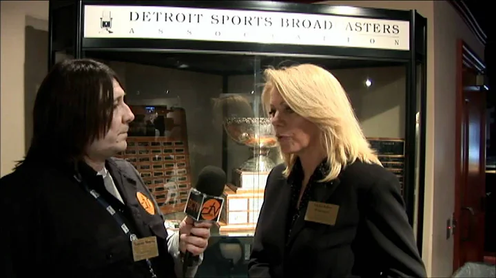 Tommy Morris with DSBA President Vicki Foley