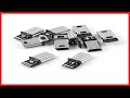 uxcell a14022600ux0129 10 PCS Mini USB 5 Pin B Male Connector Port Solder Replacement (Pack of 10)
