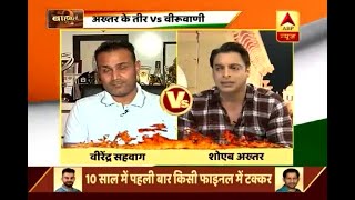 Ind vs Pak final: Virender Sehwag's befitting reply to Sohaib Akhtar