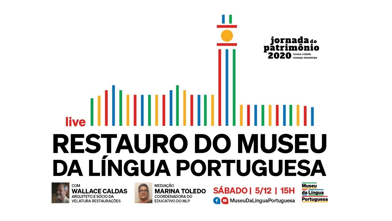 Live Restauro Do Museu Da Lingua Portuguesa Youtube