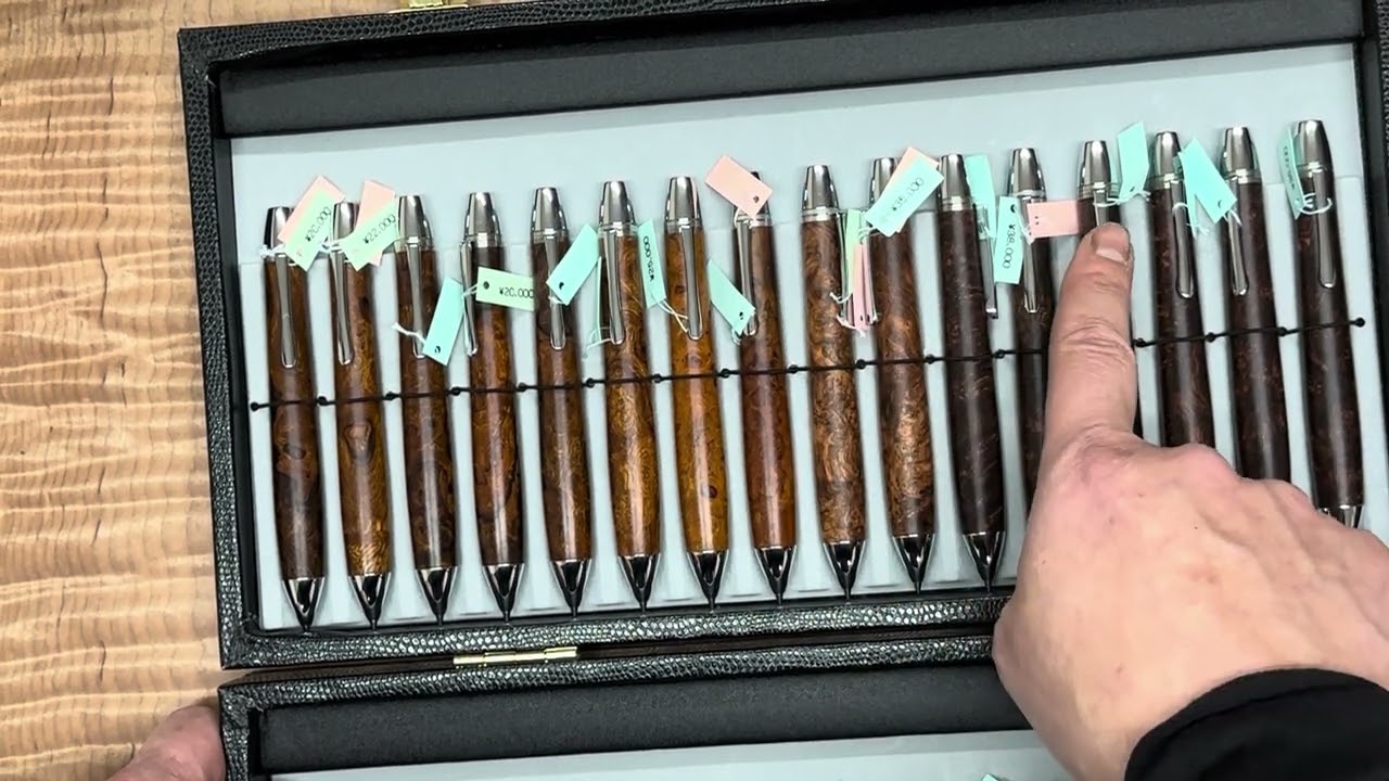 トレチェーレ （回転式ペン、ボールペン、ペンシルのメカ交換可能