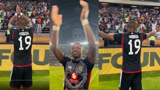 WATCH Orlando Pirates Fans SINGING For Mabasa The SNIPER❤☠