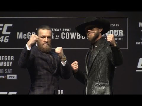 UFC 246: McGregor vs Cowboy Press Conference