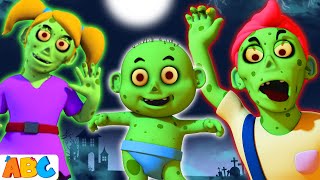 SCARY ZOMBIE FINGER FAMILY | 3D Spooky Songs For Children