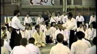Tamura Nobuyoshi Sensei demonstrates Aikiken