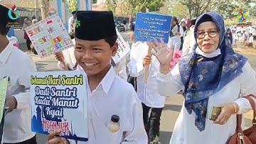 Pawai Memperingati Hari Santri Nasional dan Hari Sumpah Pemuda Tahun 2023