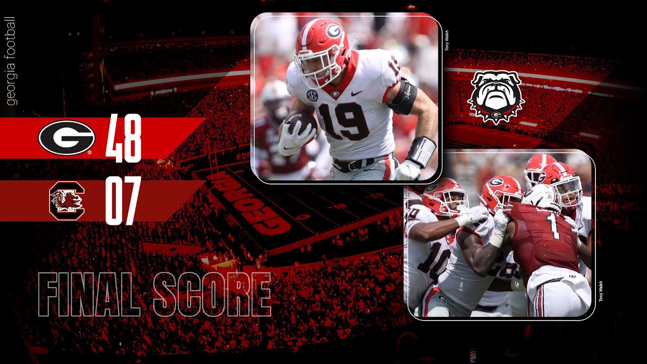 Bulldogs Football Vs. South Carolina Gamecoks (FULL GAME