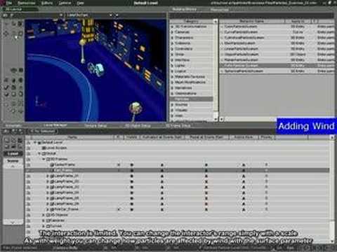 Working with the particle system in Virtools 4.1 - part 2