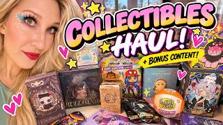 HUGE Collectibles Haul! 😱 POP MART, Hirono, Disney, Mofusand + MORE!  Bonus Content at the end!!