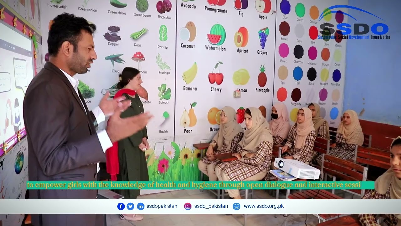 An awareness session on health and hygiene at Alpha Science School and College