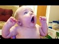 Funny Baby Super Excited Over Food|| Funny Baby and Pet
