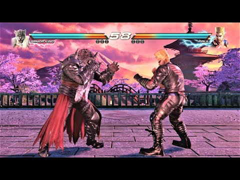 Armor King vs Paul Phoenix (Hardest AI) - Tekken 7 Arcade Mode