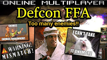 Defcon FFA - Demolition General - Pro Rules | C&C Generals Zero Hour | No Commentary