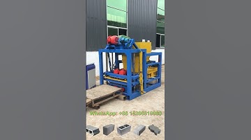 semi automatic cement concrete paving block making machine for interlocking pavers in africa