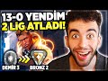 WTF? VALORANT'TA İLK!! 1 OYUNDA 2 LİG ATLADIM!! PHOENIX İLE EFSANE WIN TAKTİKLERİ | Valorant